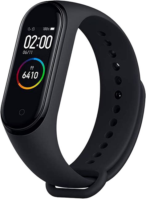 Xiaomi Mi band 4 with a colored AMOLE